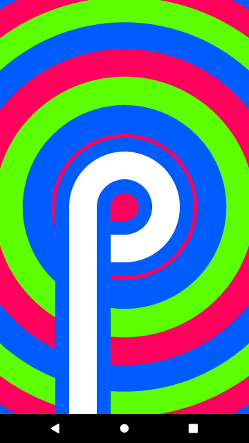 Android 9 Pieのイースターエッグ